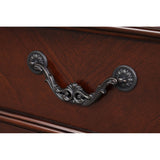 Lyndon Cherry 3-Drawer 48 in. Chest of Drawers