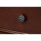 Lyndon Cherry 3-Drawer 48 in. Chest of Drawers