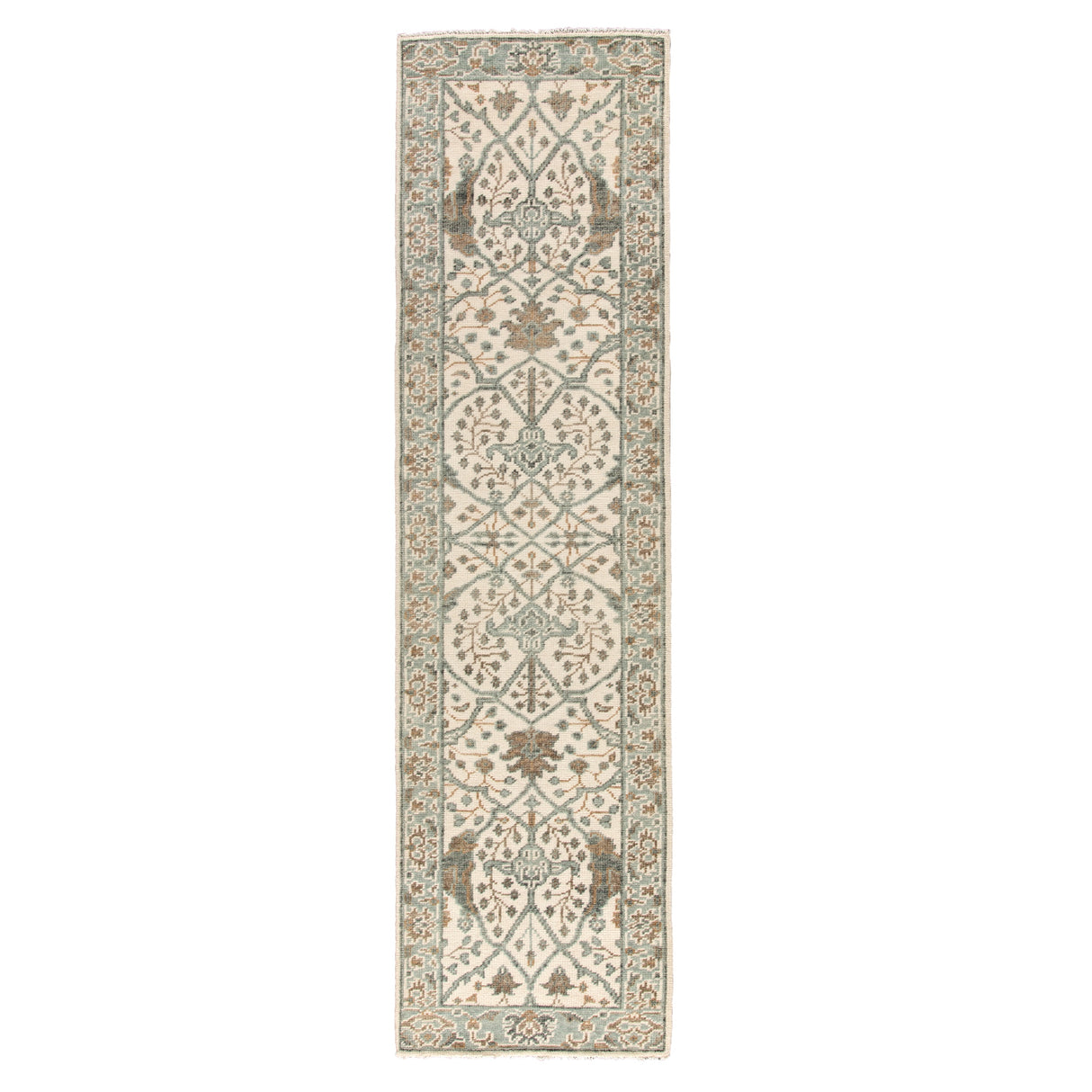 Lynn Hand-Knotted Medallion Area Rug