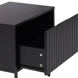 Lysander Fluted Side Table