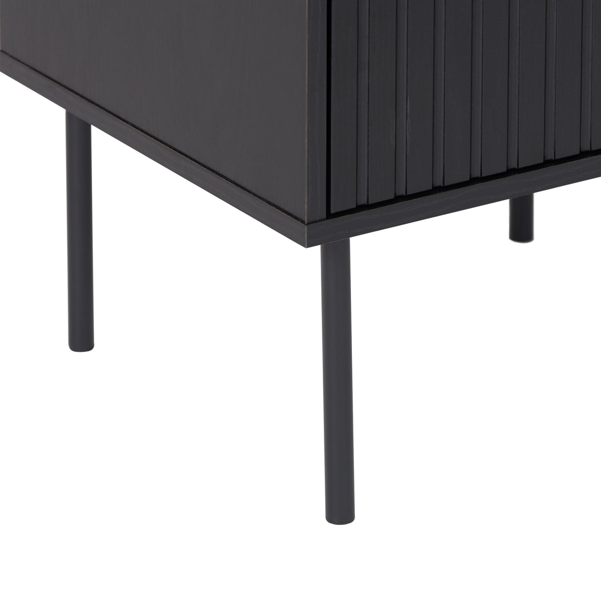 Lysander Fluted Side Table