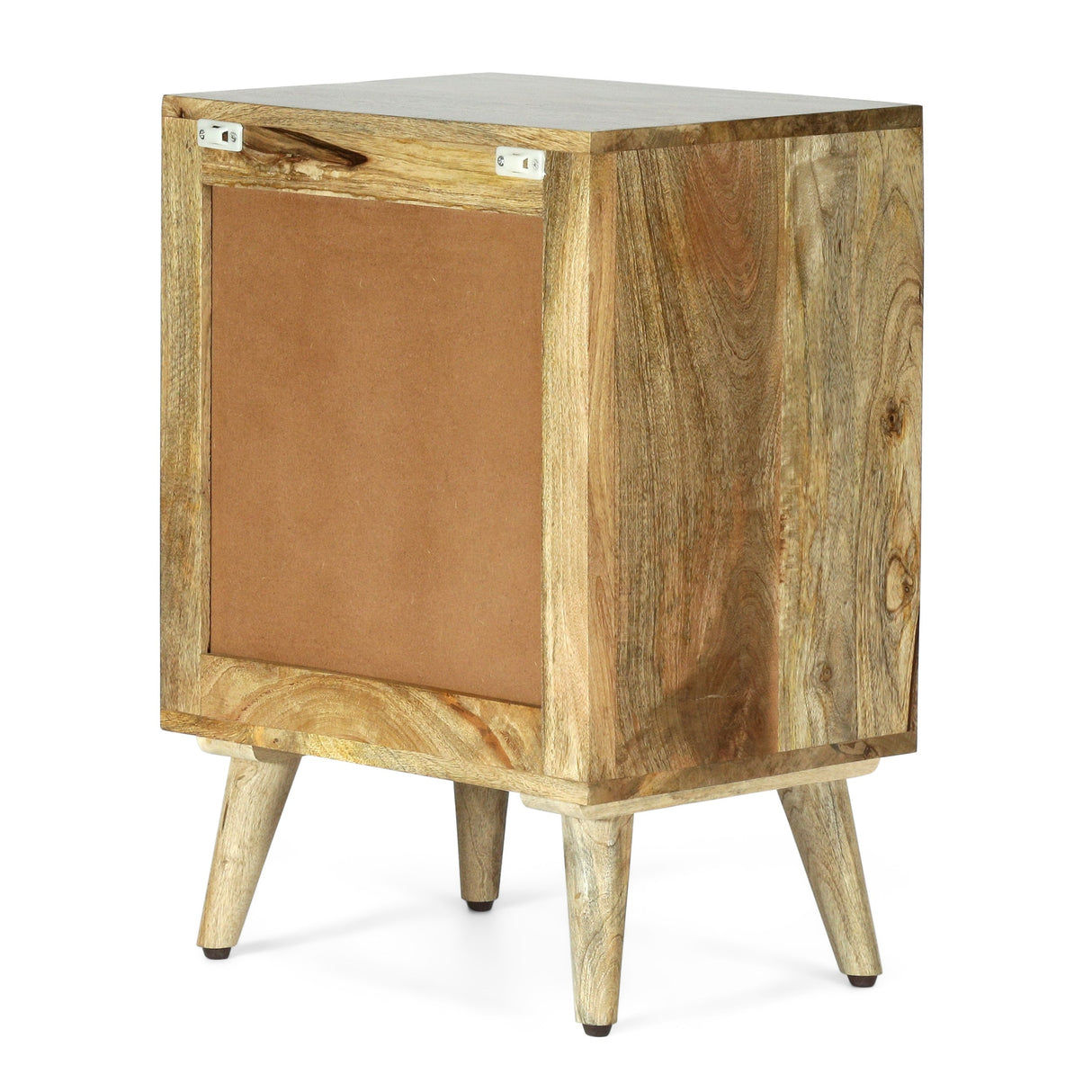 Lytle Boho Handcrafted Mango Wood Nightstand with Storage by Christopher Knight Home