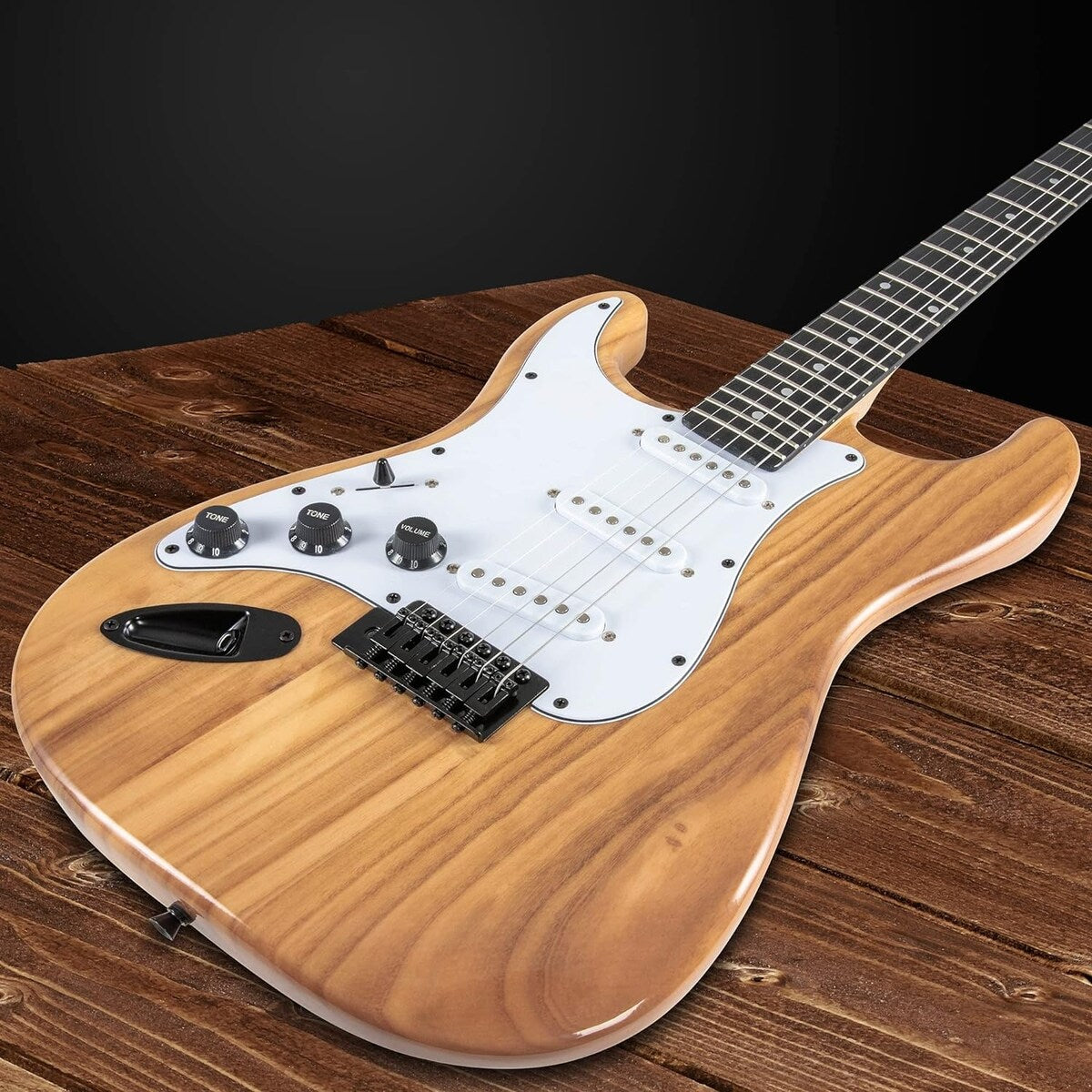 Left handed electric guitar kit hotsell
