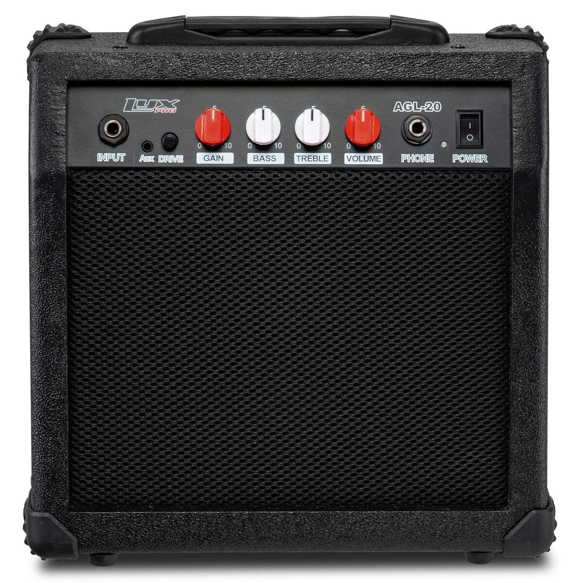 LyxPro Electric Guitar Amplifier 20 Watt Guitar Amp w/Built-In Speaker