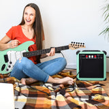 LyxPro Electric Guitar Amplifier 20 Watt Guitar Amp w/Built-In Speaker