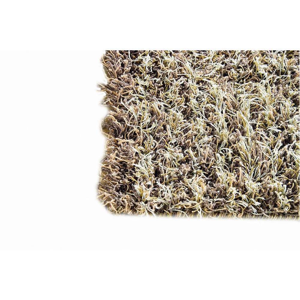 Handmade Tokyo Grey and Beige New Zealand Wool Rug (India) - 3' x 5'