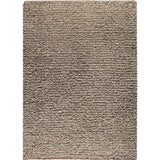 Handmade Tokyo Grey and Beige New Zealand Wool Rug (India) - 3' x 5'