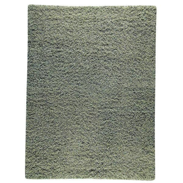 Handmade Shanghai Mix Green Wool Rug (India) - 4' x 6'