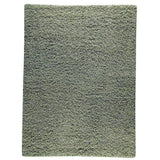Handmade Shanghai Mix Green Wool Rug (India) - 4' x 6'