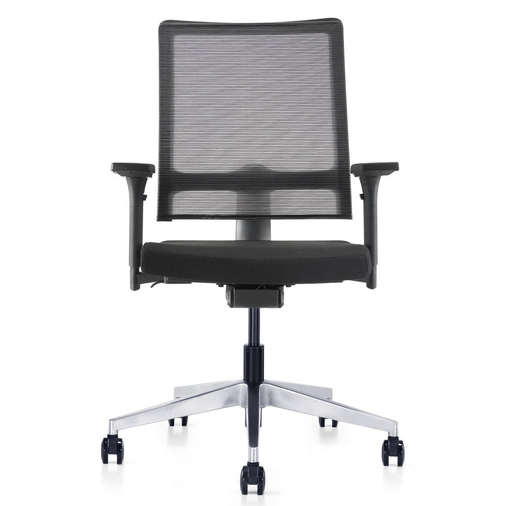 M2 Black Mesh/Aluminum Fully Adjustable Office Chair