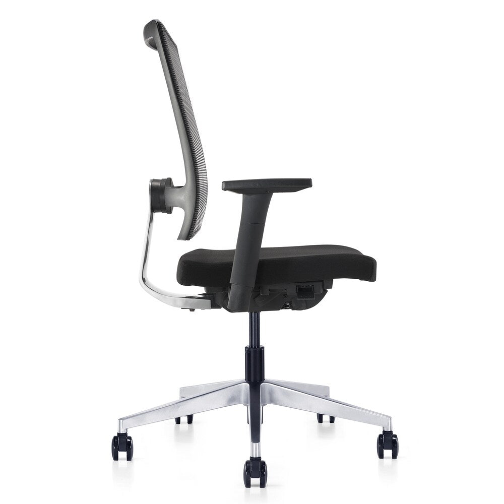 M2 Black Mesh/Aluminum Fully Adjustable Office Chair