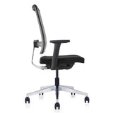 M2 Black Mesh/Aluminum Fully Adjustable Office Chair