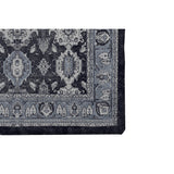 MAHAL NAVY with Rubberized non-slip Backing Indoor|Outdoor Mat By Kavka Designs