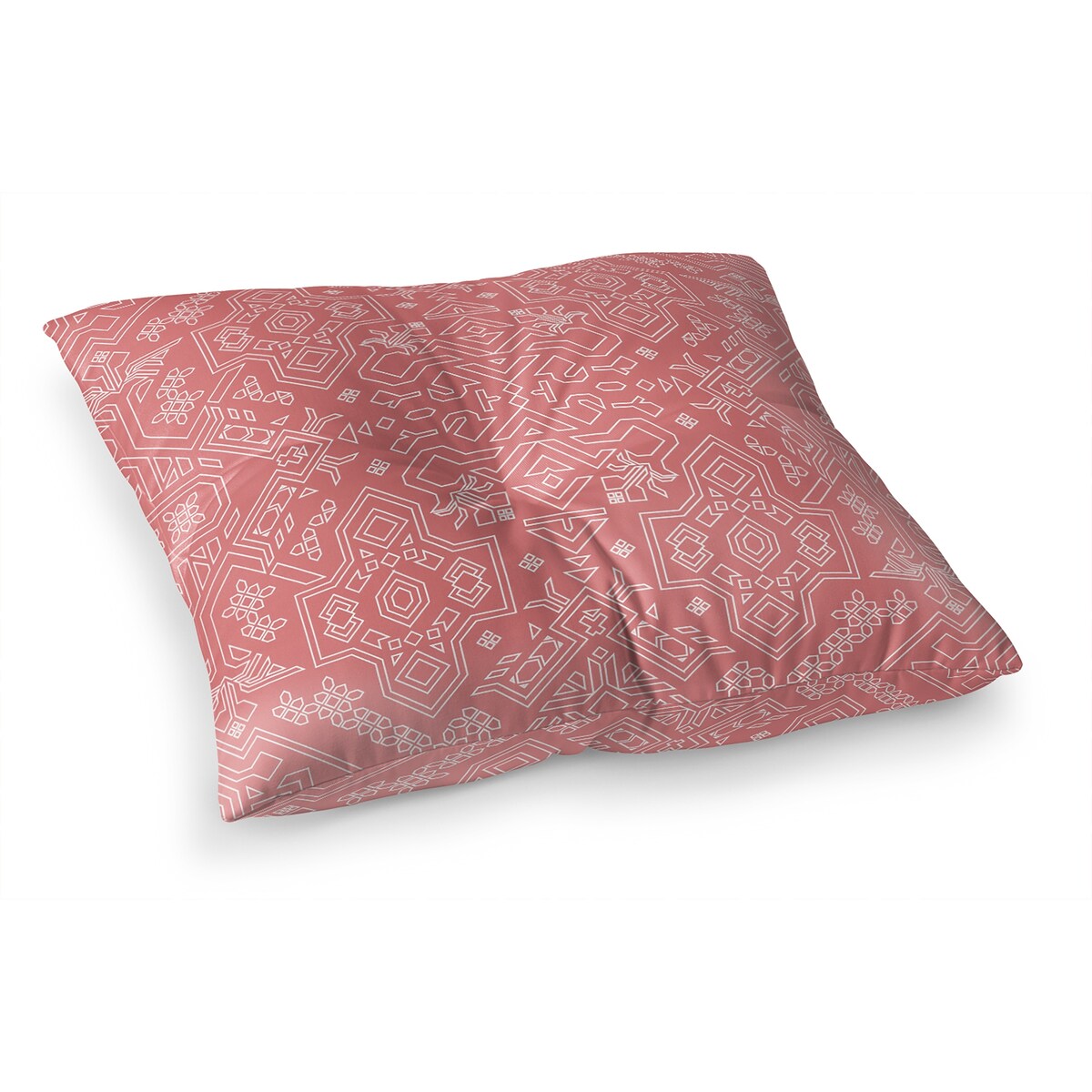 MAMLUK CORAL Floor Pillow By Kavka Designs