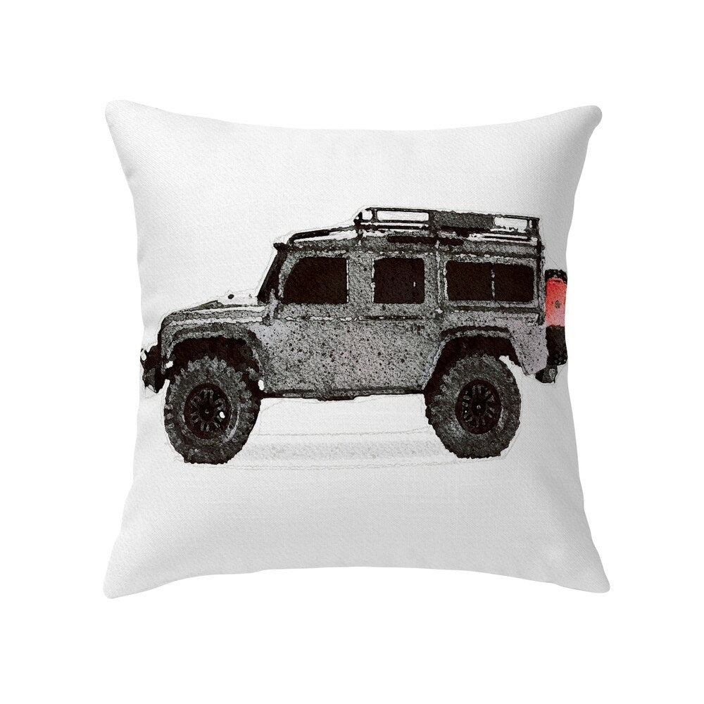 MAX LAND ROVER Decorative Pillow By Kavka Designs
