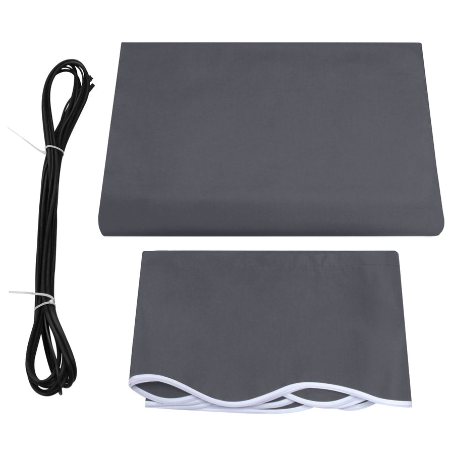 MCombo 12x10 Feet Polyester Fabric Replacement for Retractable Awning