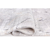 Liam Transitional Gray and Anthracite Abstract Rug