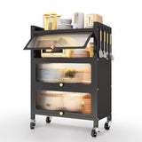 MEGA CASA 4 - Layer Steel Accent Cabinet with Door - N/A
