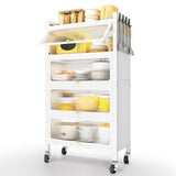 MEGA CASA 5 - Layer Steel Accent Cabinet with Door - N/A
