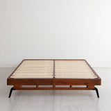 MH London Nelson Mango Rustic Wood Queen-size Platform Bed
