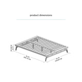 MH London Nelson Mango Rustic Wood Queen-size Platform Bed