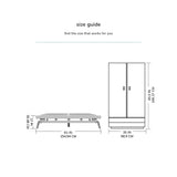 MH London Nelson Mango Rustic Wood Queen-size Platform Bed