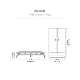 MH London Nelson Mango Rustic Wood Queen-size Platform Bed
