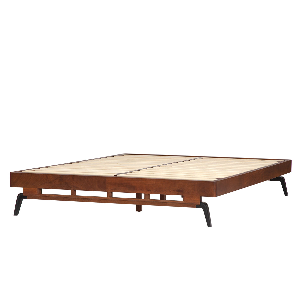 MH London Nelson Mango Rustic Wood Queen-size Platform Bed