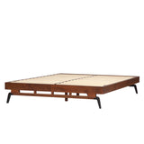 MH London Nelson Mango Rustic Wood Queen-size Platform Bed