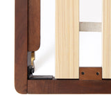 MH London Nelson Mango Rustic Wood Queen-size Platform Bed