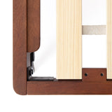 MH London Nelson Mango Rustic Wood Queen-size Platform Bed