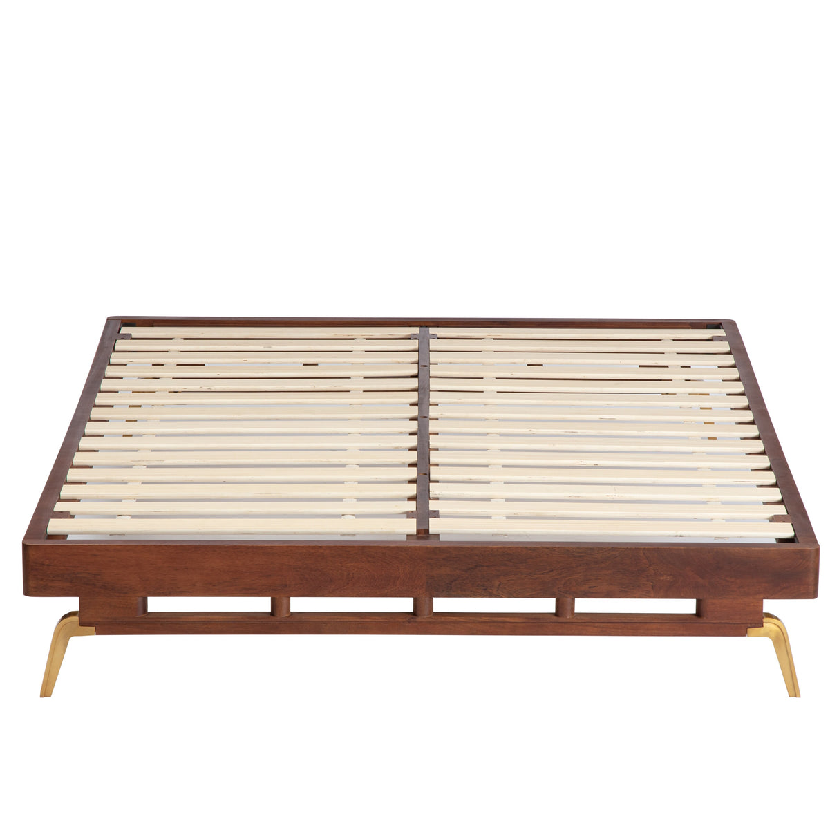 MH London Nelson Mango Rustic Wood Queen-size Platform Bed