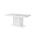MIAGO Extendable Dining Table with storage