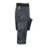 MICHAEL Michael Kors Women's Plus Mixed-Media Skinny Pants (2X, Black)