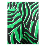 MICHAEL Michael Kors Women's Zebra-Print Tie Dress (S, Spring Green)