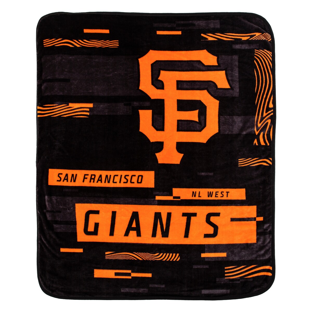 MLB San Francisco Giants Digitize Raschel Throw Blanket