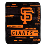 MLB San Francisco Giants Digitize Raschel Throw Blanket