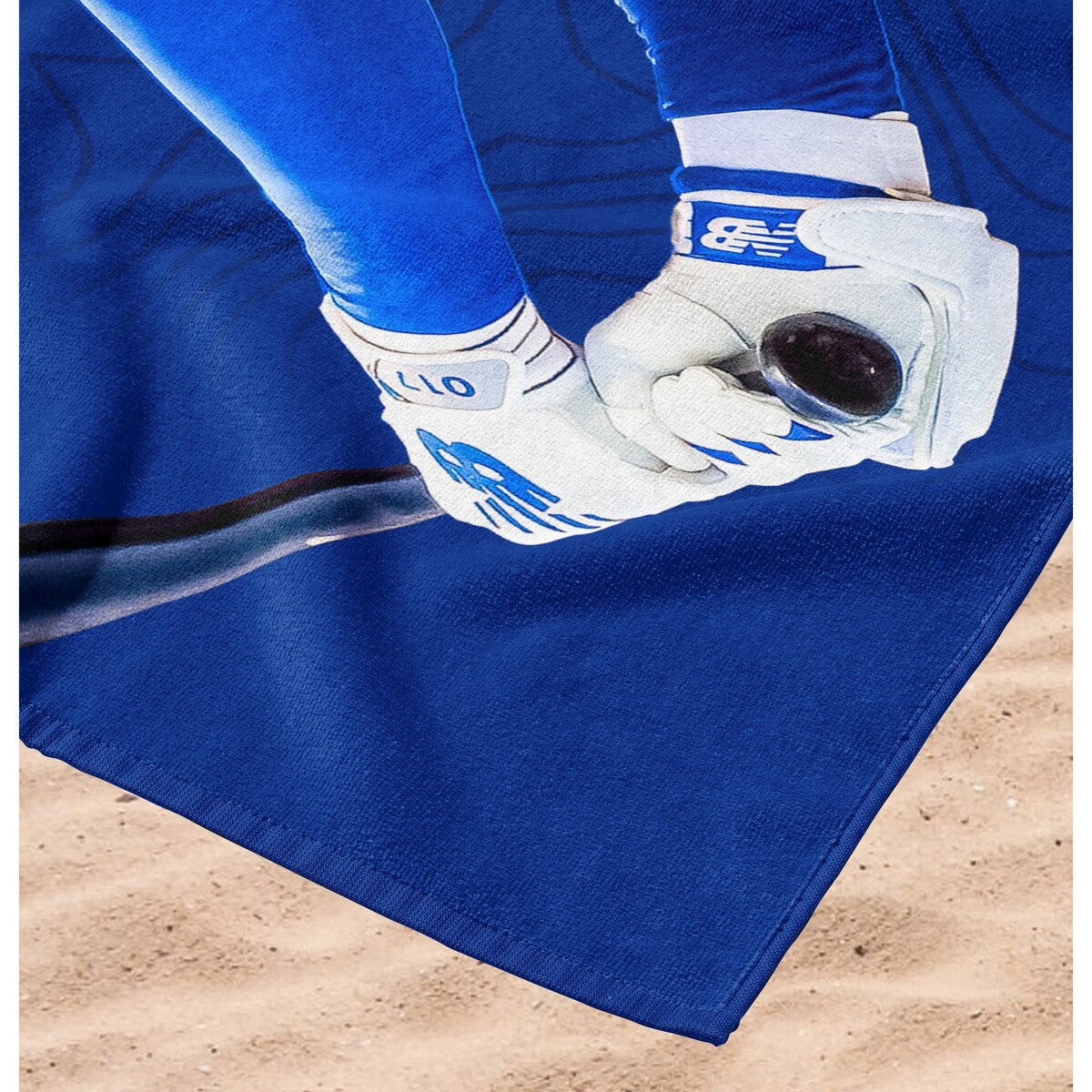MLB Player Los Angeles Dodgers Shohei Ohtani Printed Beach Towel - 30"x60"