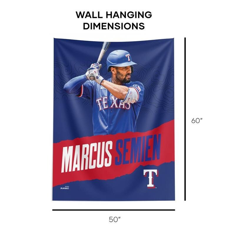 MLB Texas Rangers Player Wall Hanging