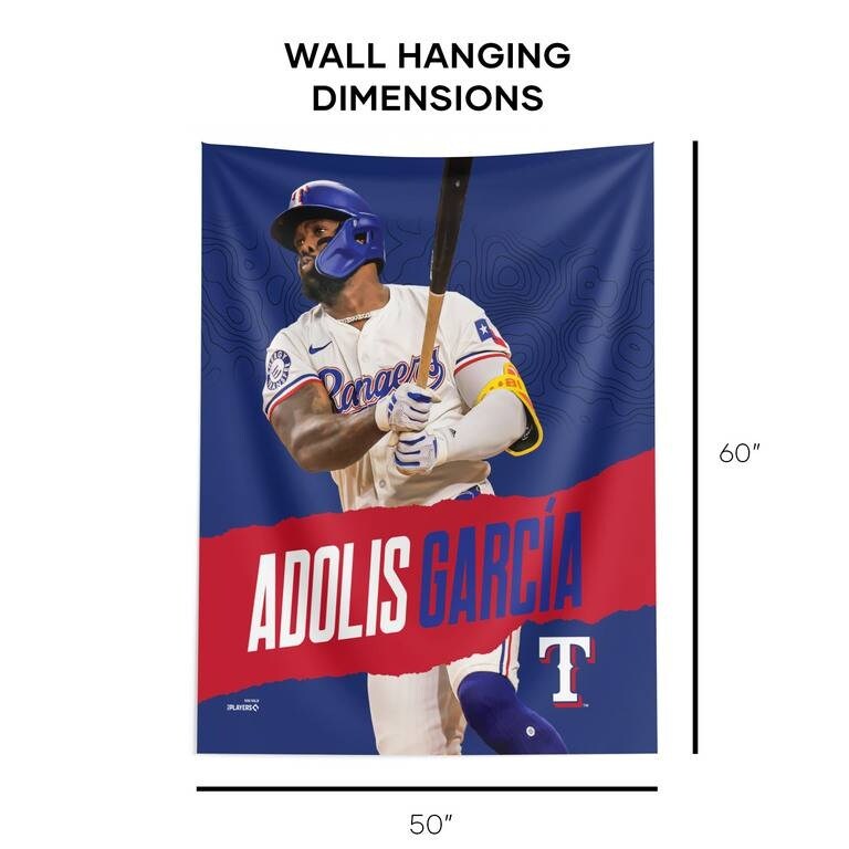 MLB Texas Rangers Player Wall Hanging