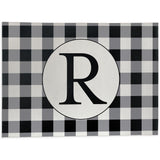 MONO BLACK & WHITE R Kitchen Mat By Kavka Designs
