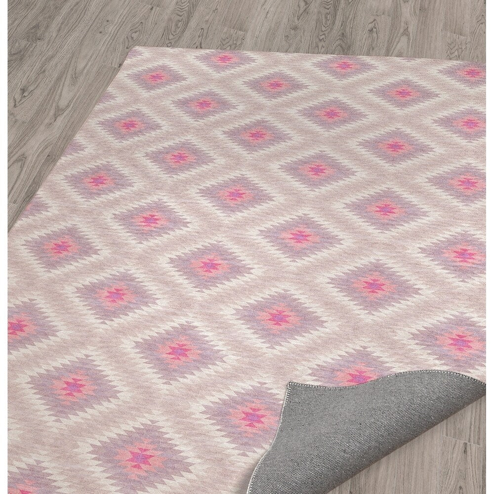 MOROCCAN PINK Area Rug by Kavka Designs