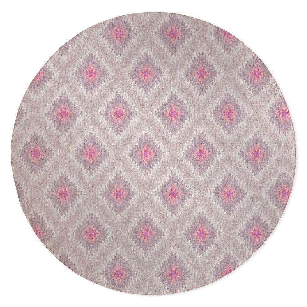 MOROCCAN PINK Area Rug by Kavka Designs