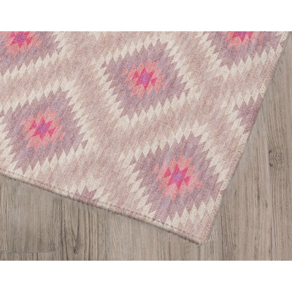 MOROCCAN PINK Area Rug by Kavka Designs