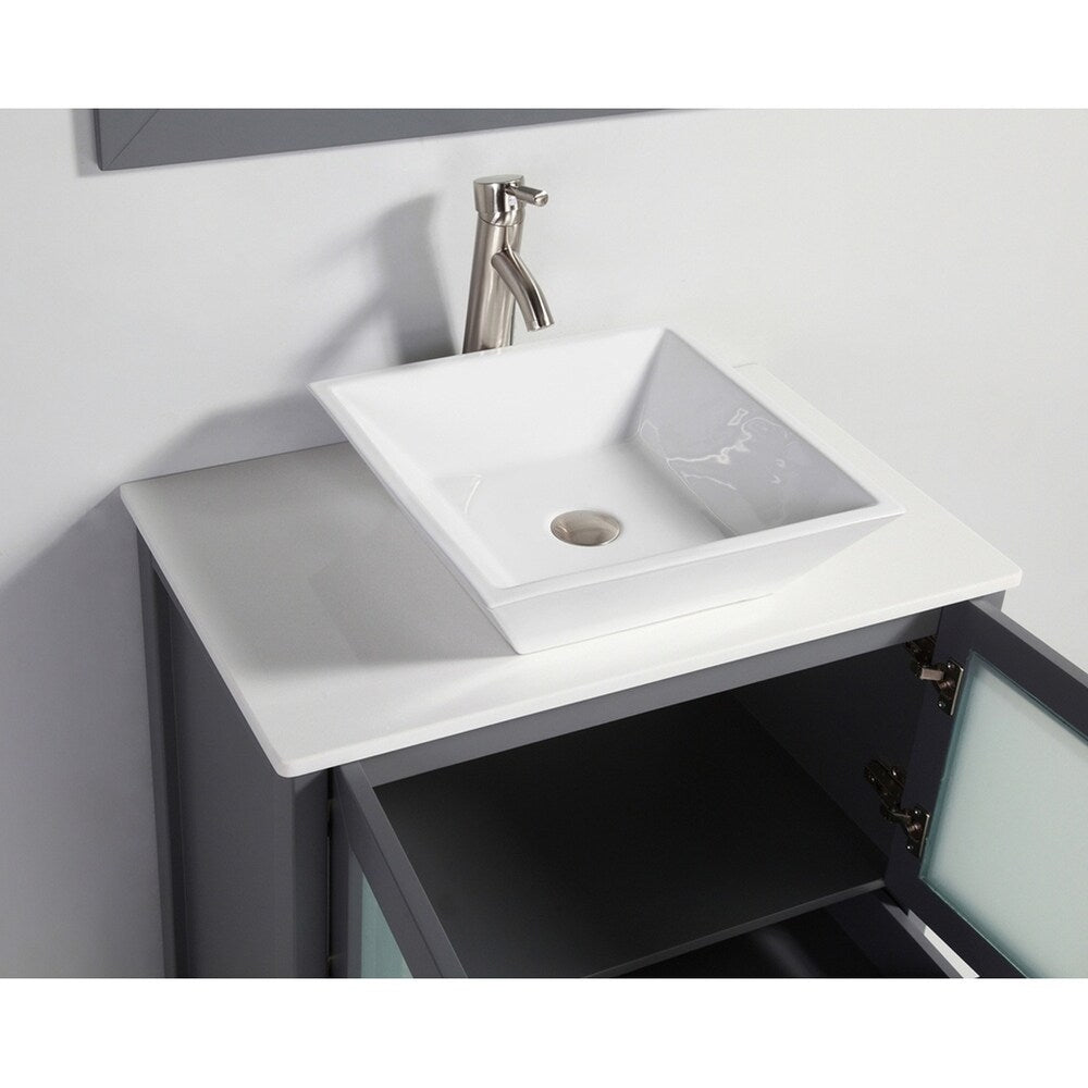 MTD Vanities Jordan 84" Double Sink Bathroom Vanity