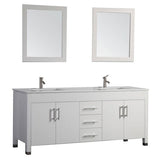 MTD Vanities Monaco 63-inch Double Sink Bathroom Vanity Set