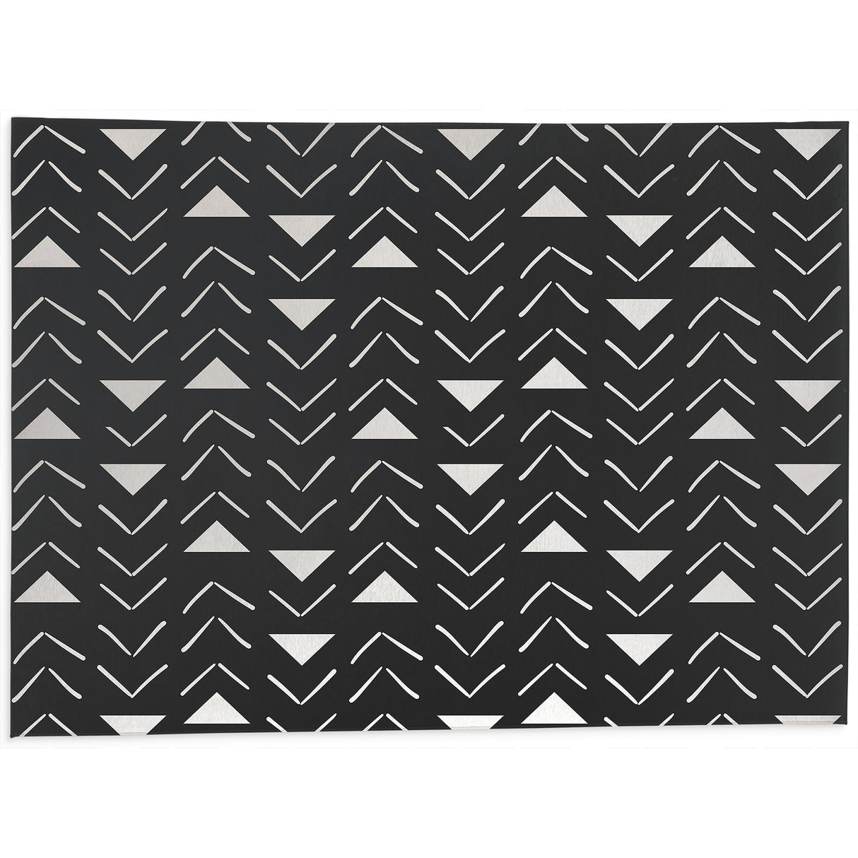 MUD CLOTH BW Doormat By Kavka Designs
