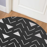 MUD CLOTH BW Doormat By Kavka Designs