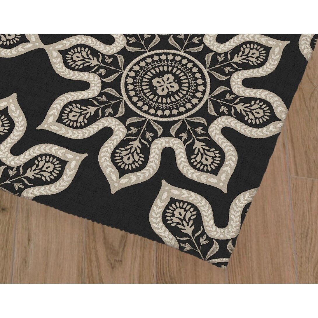 MULTI MANDELA CHARCOAL Area Rug By Kavka Designs