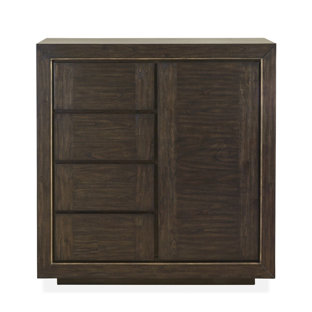 MacArthur Terrace Contemporary Coffee Bean Door Chest